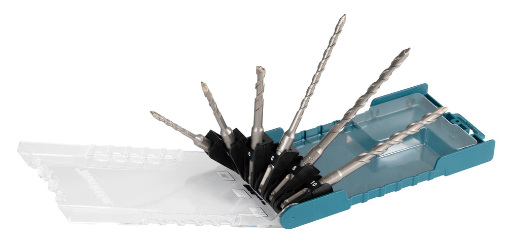 Makita T.C.T Hammer Drill Bit set, SDS-PLUS, 12 pcs E-15730