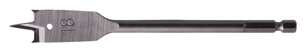 Makita Wood Flat Bit 18x150mm 1/4" Hex Shank E-17239