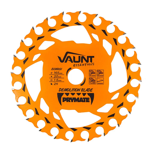 Vaunt  E1310051 Essentials 165mm Demolition Energy Saving Circular Saw Blade
