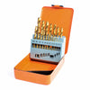Vaunt  E1324040 Essentials HSS Titanium Coated Drill Bit Set – 19 pc