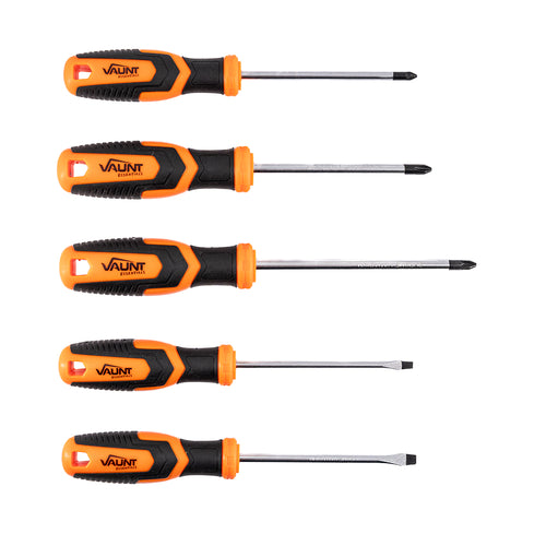 Vaunt E1442002 Vaunt Essentials 5 Piece Screwdriver Set
