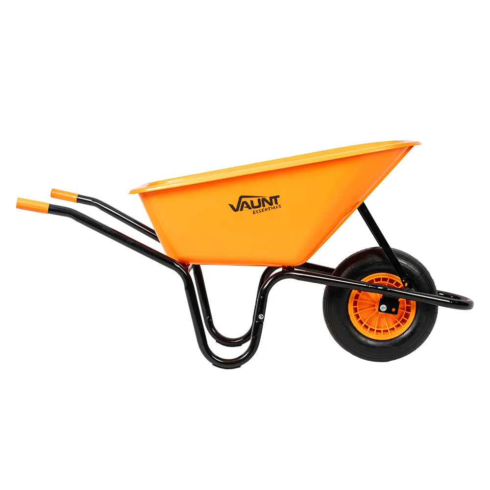 Vaunt E1924017 Essentials 100Ltr Plastic Tray Wheelbarrow