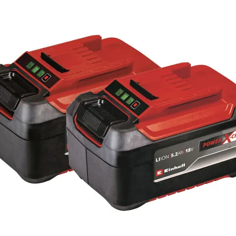 Einhell EINPXBAT52X2 Power X-Change Battery Twin Pack 18V 5.2Ah Li-ion
