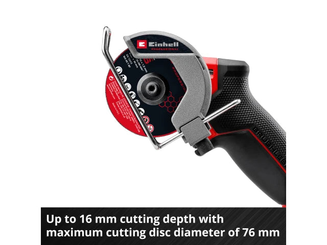 Einhell EINTPCO1876N TP-CO 18/76-C Li BL - Solo PROFESSIONAL Cut-Off Grinder 76mm 18V Bare Unit