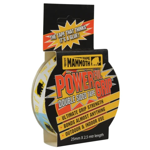Everbuild 484679 Powerful Grip Double-Sided Tape 25mm x 2.5m