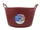Faithfull FAIECOFLXR15 Eco Flex Tub 15 litre - Recycled Red