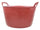 Faithfull FAIECOFLXR15 Eco Flex Tub 15 litre - Recycled Red