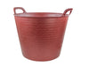 Faithfull FAIECOFLXR25 Eco Flex Tub 25 litre - Recycled Red