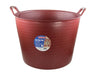 Faithfull FAIECOFLXR42 Eco Flex Tub 42 litre - Recycled Red