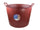 Faithfull FAIECOFLXR42 Eco Flex Tub 42 litre - Recycled Red