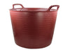 Faithfull FAIECOFLXR42 Eco Flex Tub 42 litre - Recycled Red