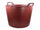Faithfull FAIECOFLXR42 Eco Flex Tub 42 litre - Recycled Red