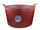 Faithfull FAIECOFLXR56 Eco Flex Tub 56 litre - Recycled Red