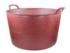 Faithfull FAIECOFLXR56 Eco Flex Tub 56 litre - Recycled Red