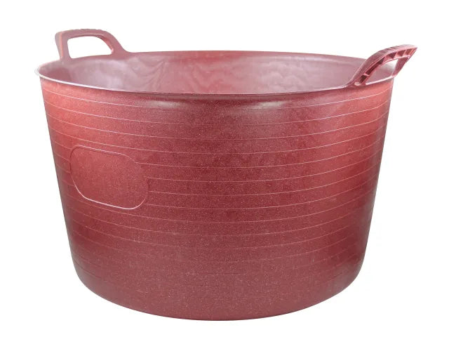 Faithfull FAIECOFLXR56 Eco Flex Tub 56 litre - Recycled Red