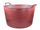 Faithfull FAIECOFLXR56 Eco Flex Tub 56 litre - Recycled Red