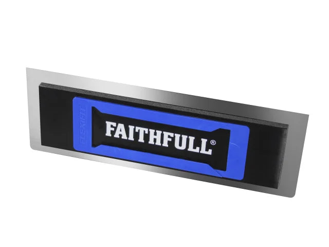 Faithfull FAIPFLEX16S Stainless Steel Flexifit Trowel with Foam 16in