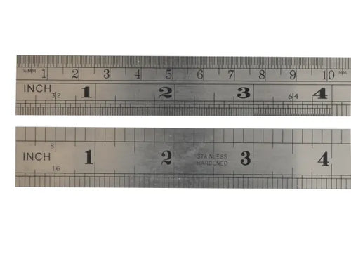 Fisher FIS112 Steel Rule 300mm / 12in