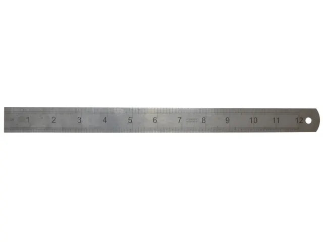 Fisher FIS112 Steel Rule 300mm / 12in