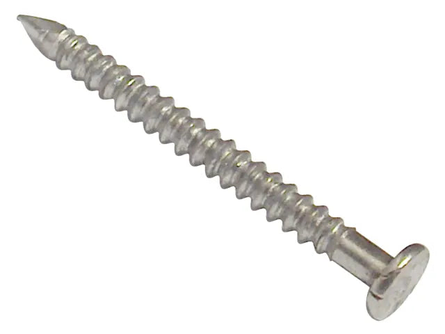 ForgeFix 500NLAR20B Annular Ring Shank Nail Bright Finish 20mm Bag Weight 500g