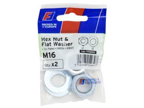 Forgefix FORFPKNW16 Nut & Washer M16 ForgePack 2