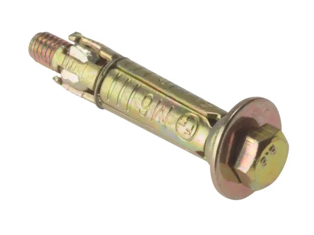 ForgeFix 10LB810 Masonry Anchor Bolt Loose ZYP M8 x 10mm Bag 10