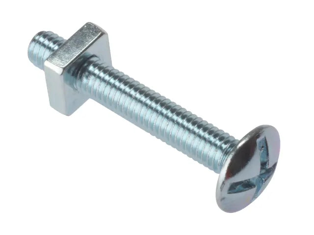 ForgeFix 25RBN630 Roofing Bolt ZP M6 x 30mm Bag 25