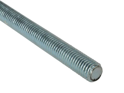 Forgefix FORROD6N Threaded Rod Zinc Plated M6 x 1m Single