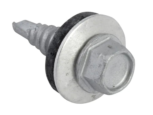 ForgeFix TFHS6322 TechFast Hex Head Stitching Screw Self-Drill 6.3 x 22mm Pack 100