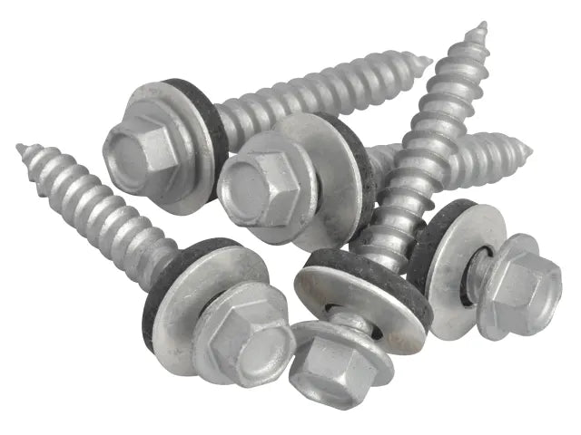 ForgeFix TFHT6345 TechFast Hex Head Screw Sheet to Timber 6.3 x 45mm Pack 100