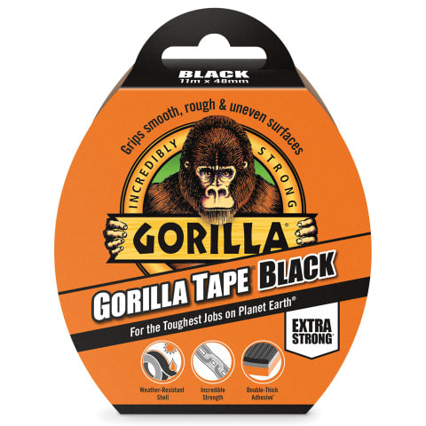Gorilla Tape® 48mm x 11m Black GRGGT11