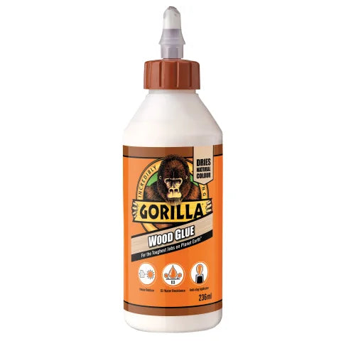 Gorilla PVA Wood Glue 236ml GRGGWG236