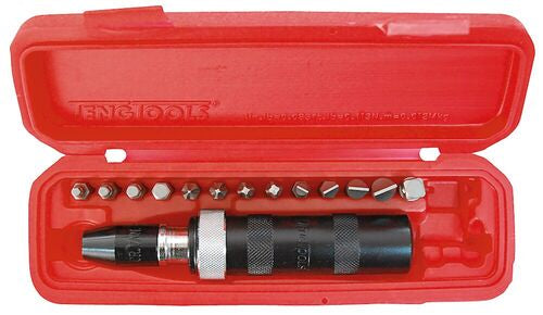 Teng ID515 1/2" & 5/16" Impact Driver Set 15 Pieces