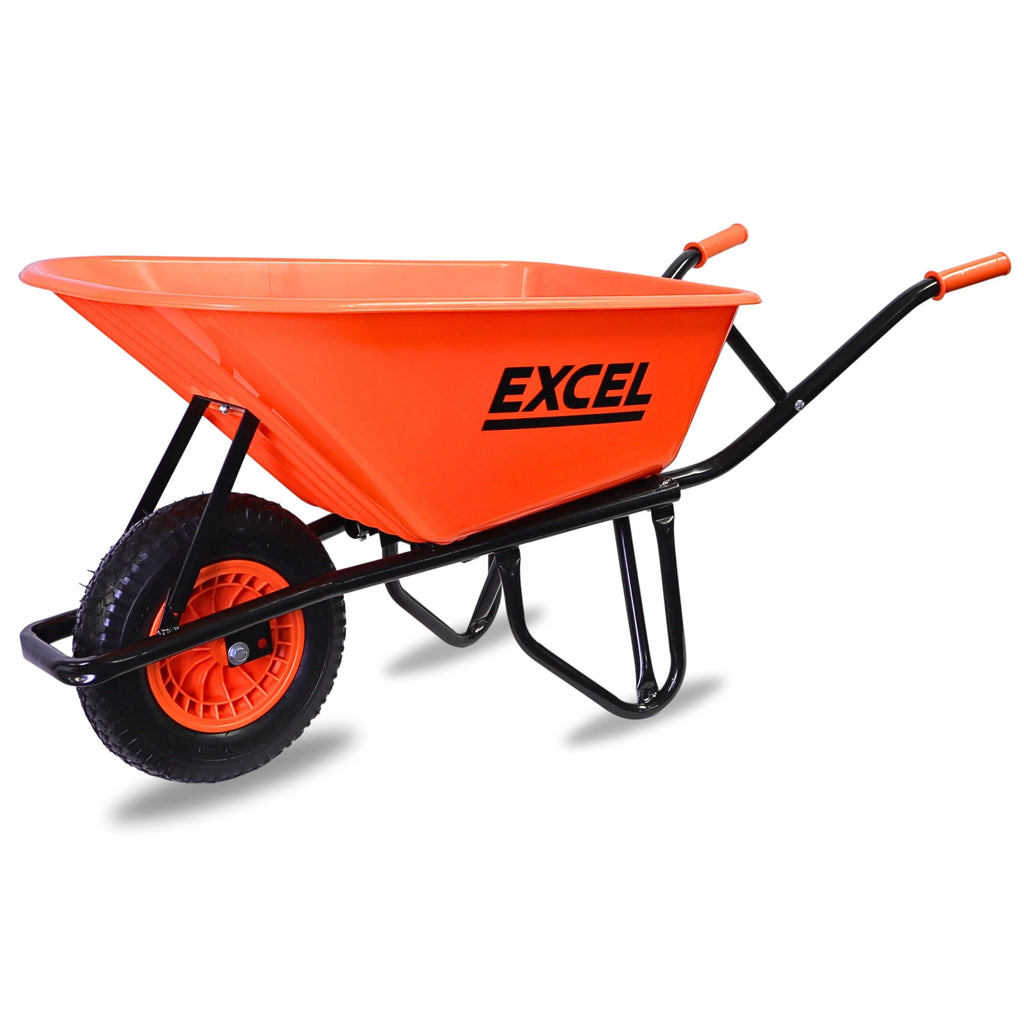 Excel Heavy Duty 100L Wheelbarrow garden HDPE Plastic Tray 30372 – C.J ...