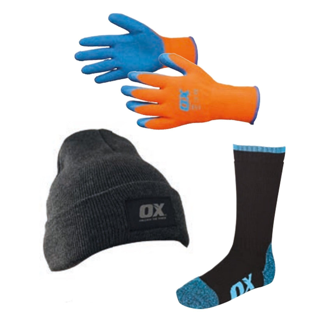 OX Winter Essentials Set - Beanie, Socks OX-W557403