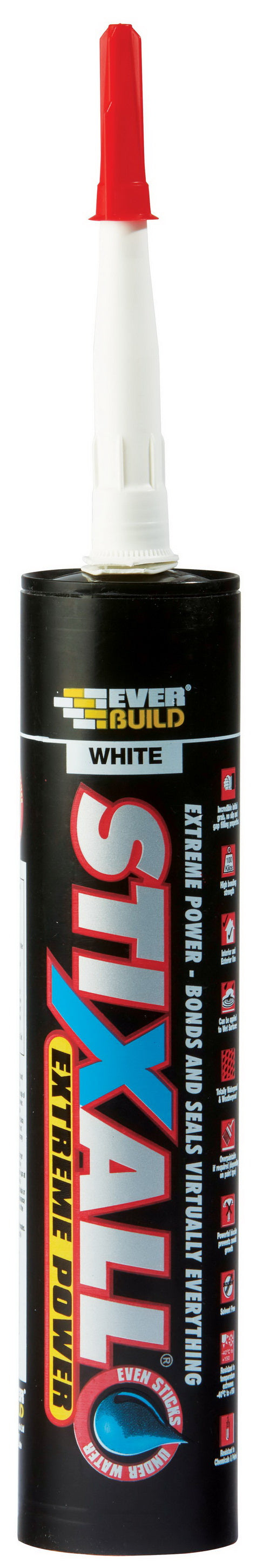 Everbuild Stixall Extreme Power Cartridge White 290ml 483110