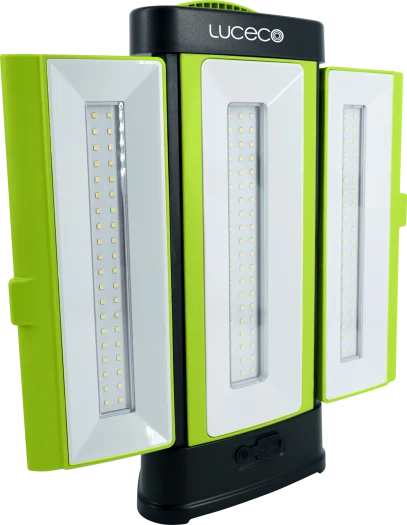 Luceco 3-Panel Open Area Work Light LILA400S65-01