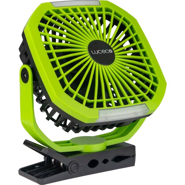 Luceco Inspection Light with Fan mag Clamp + PowerBank LILFL25G65-01