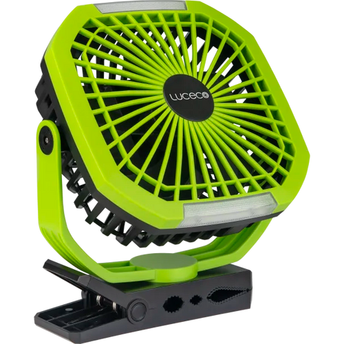 Luceco Inspection Light with Fan mag Clamp + PowerBank LILFL25G65-01