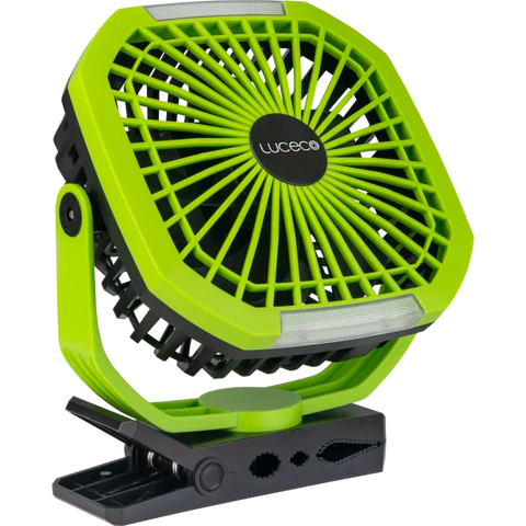 Luceco Inspection Light with Fan mag Clamp + PowerBank LILFL25G65-01