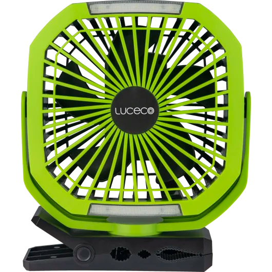 Luceco Inspection Light with Fan mag Clamp + PowerBank LILFL25G65-01
