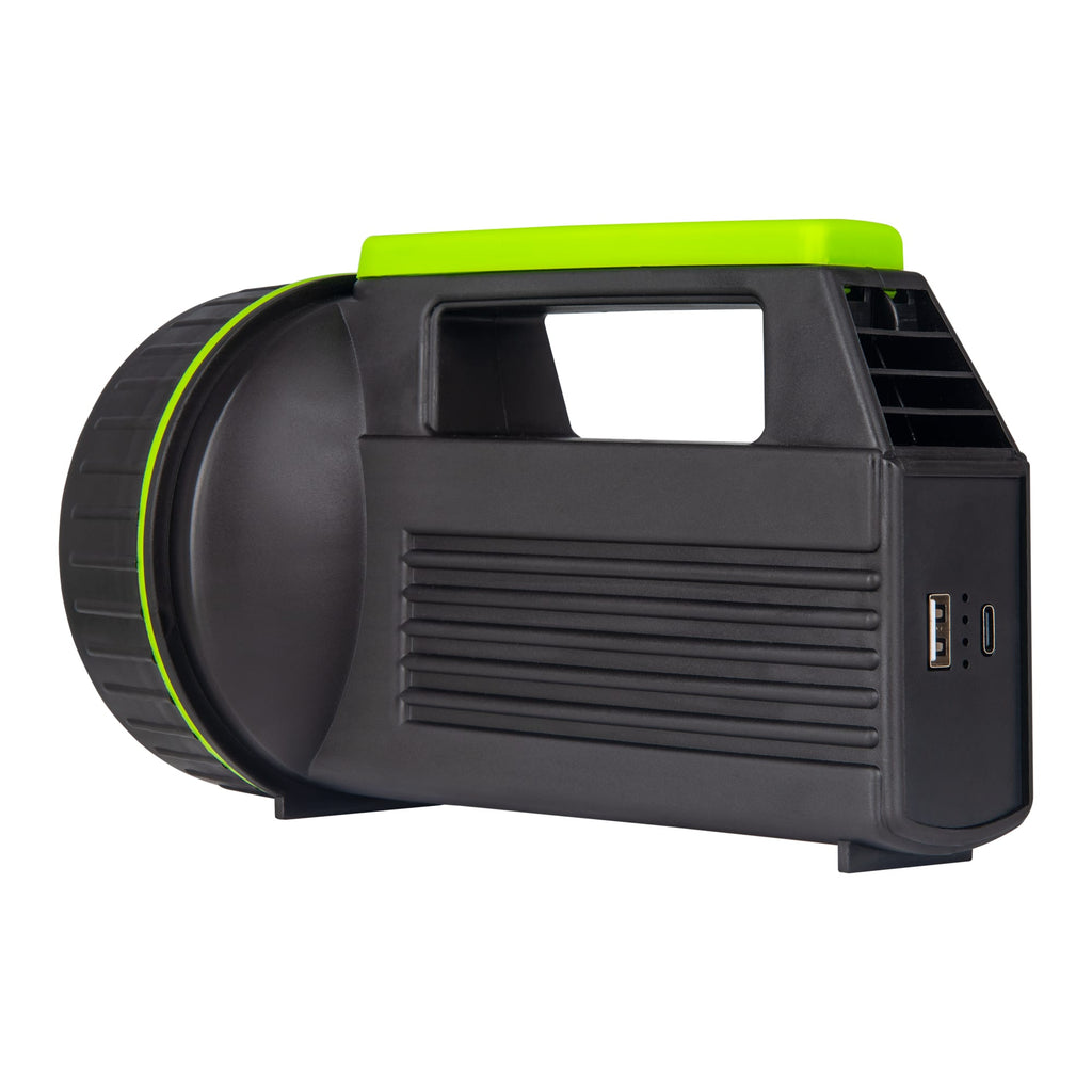 Luceco LILSP20G65 LED rechargeable 5W 200 lumen traditional spotlight torch