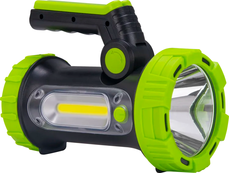 Luceco Handheld tilt tripod IP44 Inspection Torch & powerbank