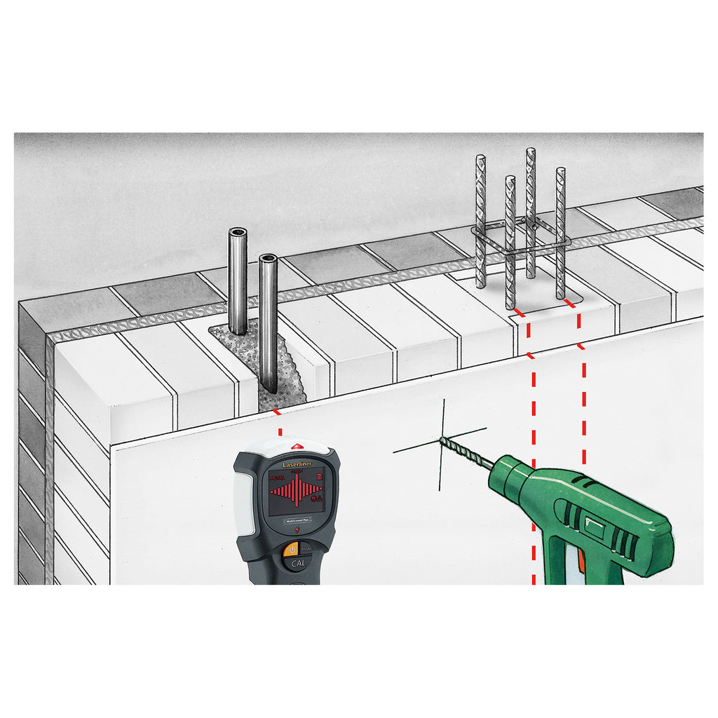 Laserliner MultiScanner Plus 080.967A Electronic locating device
