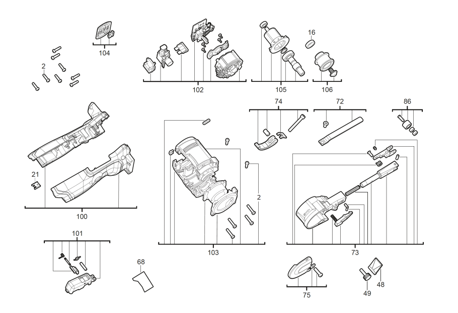 M12FBFL10 spare parts