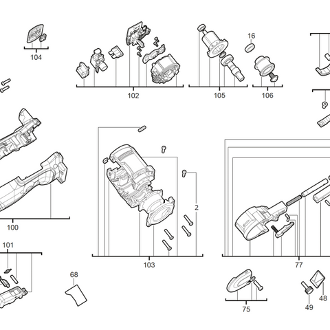 M12FBFL13 spare parts