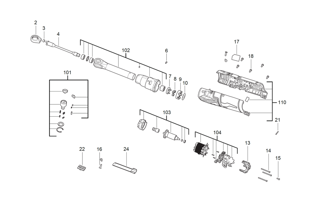 M12FHIR38LR spare parts