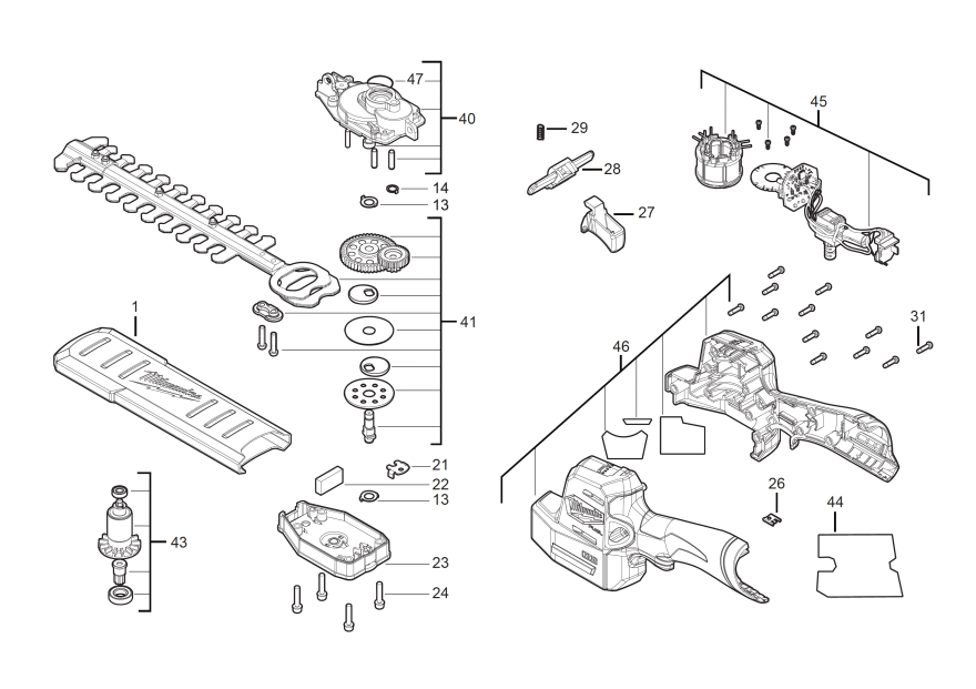 M12FHT20 spare parts