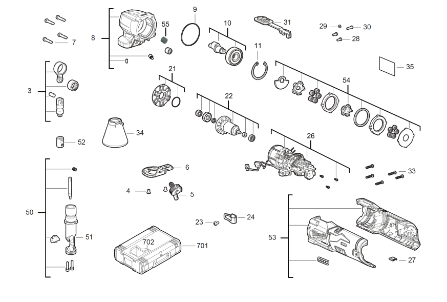 M12FNB16 spare parts