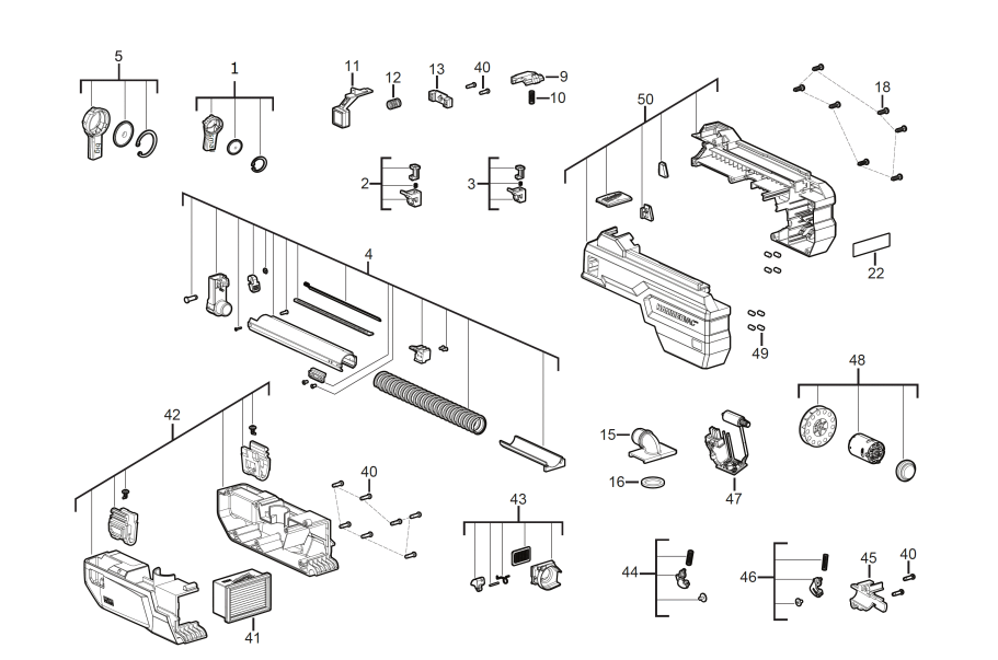 M18FDDEL32 spare parts